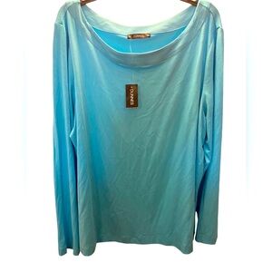 Dunnes Aqua stretch top
